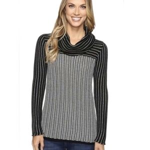 Calvin Klein Cozy Cotton Cowl Neck Sweater Cabincore Business Casual  L